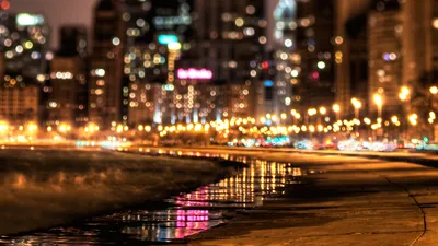 Потрясающие обои ночного города, 1920х1080 картинки