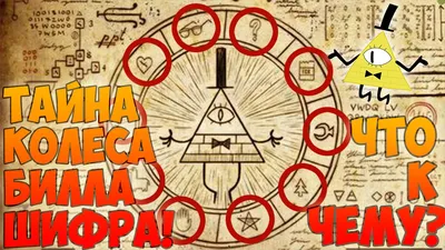 ТАЙНА КОЛЕСА БИЛЛА ШИФРА! ГРАВИТИ ФОЛЗ! ЧТО К ЧЕМУ? - YouTube картинки