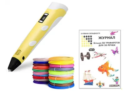 ᐉ 3D-ручка 30 м Yellow картинки