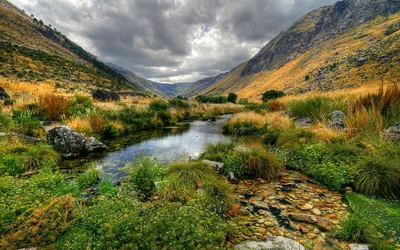 Природа, Нагорье, Hdr Фото - обои для рабочего стола | Бесплатно Скачать  заставки картинки