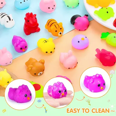 Buy Игрушки Mochi Squishy, 50 шт. Мини-вечеринка Squishy. Любители для  детей. Животные Squishies. Игрушки для снятия стресса. Кошка Panda Unicorn  Squishy Squeeze Toys. Online at Lowest Price in Ubuy Russia. B078K1T2RK картинки