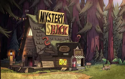 Обои лес, Gravity Falls, Хижина чудес картинки на рабочий стол, раздел  фильмы - скачать картинки