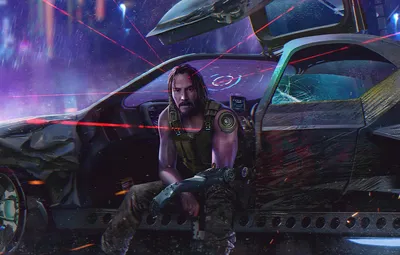 Обои Keanu Reeves, CD Projekt RED, Cyberpunk 2077, Киберпанк 2077 картинки  на рабочий стол, раздел игры - скачать картинки