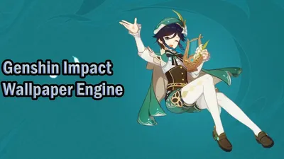 Genshin Impact - Венти [Живые обои || Обои Engine ] 1080p 60fps - YouTube картинки