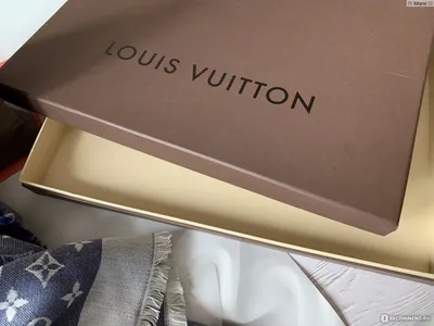 Шаль LOUIS VUITTON Monogram Denim M71376 - «Шаль Луи Витон / LOUIS VUITTON  Monogram / Невероятно удобная, но ОЧЕНЬ УЯЗВИМА» | отзывы картинки