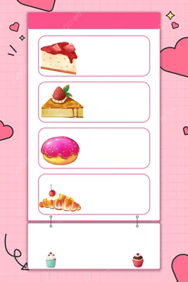 Фон меню прайс лист на десерт Обои Изображение для бесплатной загрузки -  Pngtree картинки