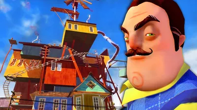 ОГРОМНЫЙ НОВЫЙ ДОМ! ПРИВЕТ СОСЕД! ▻ Hello Neighbor Альфа 4 |1| - YouTube картинки