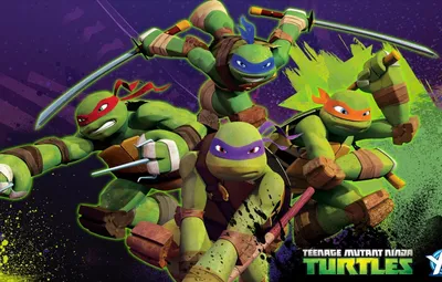 Обои 2012, tmnt, черепашки ниндзя картинки на рабочий стол, раздел фильмы -  скачать картинки