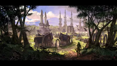 Elder Scrolls Online: царство эльфов - обои для рабочего стола, картинки,  фото картинки