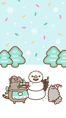 Новогодние обои с котом Пушином на телефон | Pusheen christmas, Wallpaper  iphone christmas, Christmas phone wallpaper картинки