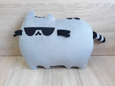 Купить Мягкая игрушка-подушка Кот Пушин Pusheen - the cat ручная работа,  цена 340 грн — Prom.ua (ID#75767293) картинки