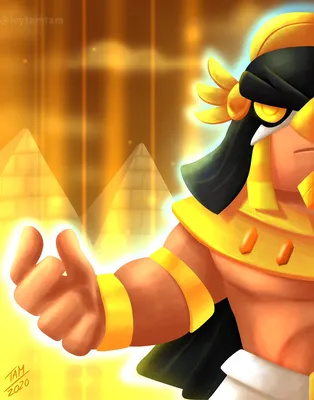 تويتر \\ IcyTamTam33$ على تويتر: \"Фан-арт #BrawlStars Horus Bo - такой эпический скин. Так рад, что он есть в игре! #BrawlStarsFanArt #BrawlStarsArt https://t.co/0ufP2Z2SZV\" картинки