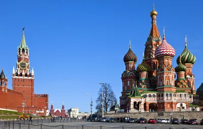 Обои city, площадь, Москва, Кремль, Собор Василия Блаженного, Россия,  Russia, Moscow, Kremlin картинки на рабочий стол, раздел город - скачать картинки