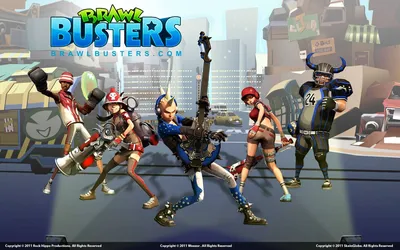 Обои для рабочего стола Brawl Busters картинки