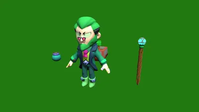 Plant-Byron Brawl Stars - Download Free 3D model by Onilak24 (@Onilak)  [4f5fb3a] картинки