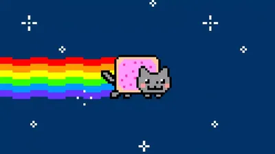 Видео обои Nyan cat (Мемы) картинки