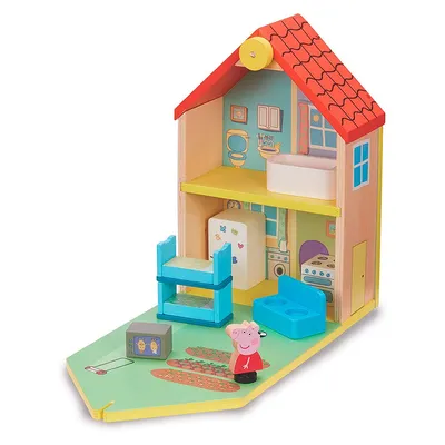 Купить Деревянный игровой набор Peppa - Дом Свинки Пеппы Peppa Pig 07213,  цена 800 грн — Prom.ua (ID#1498251218) картинки