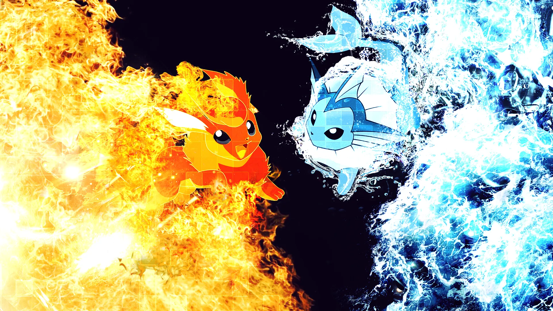 Огонь и вода аниме