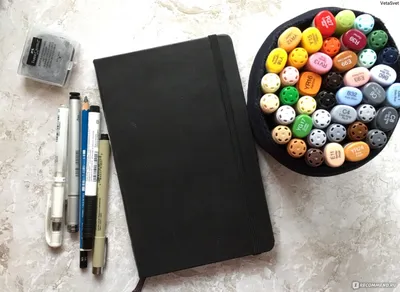 Скетчбук Moleskine Sketchbook - «Мой первый скетчбук, который изрисовала от  корки до корки! Оттестирован водой, кофе и имеет двух летний стаж! » |  отзывы картинки