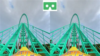 VR 3D video Roller Coaster 25 Американские Горки для VR очков 3D SBS VR box  - YouTube картинки