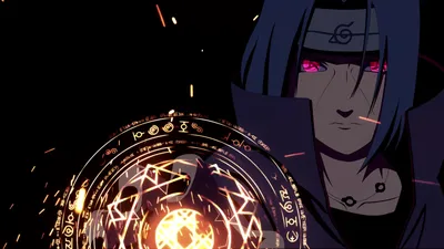 Naruto Itachi Uchiha 4K - живые обои - DesktopHut Видео Обои | Живые Обои картинки