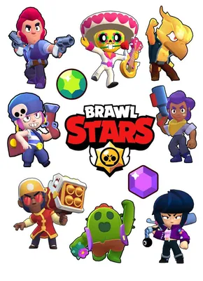 Вафельная картинка Brawl Stars картинки