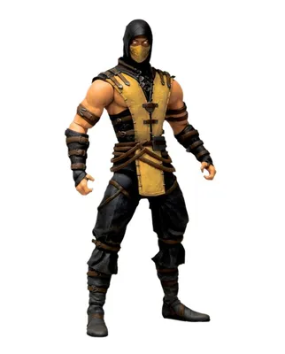 Фигурка Mortal Kombat X – Scorpion (15 см) от Mezco | видеоигры.рф картинки