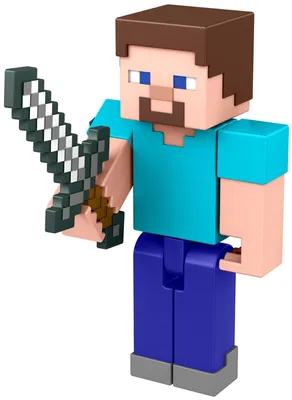 Фигурка Mattel Minecraft Базовые герои GTP08, 8.2 см Стив 2 — купить в  интернет-магазине по низкой цене на Яндекс Маркете картинки