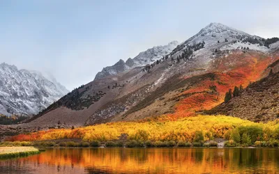 Картинка high sierra, mac os, mountain, горы, альпы, мак ос, озеро  2560x1600 скачать обои на рабочий стол бесплатно, фото 228682 картинки