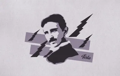 Обои man, scientist, Nicola Tesla картинки на рабочий стол, раздел  минимализм - скачать картинки