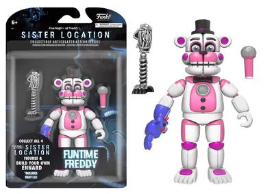 Фигурка Funko Sister Location Five Nights At Freddy's: Funtime Freddy,  купить в Москве, цены в интернет-магазинах на СберМегаМаркет картинки