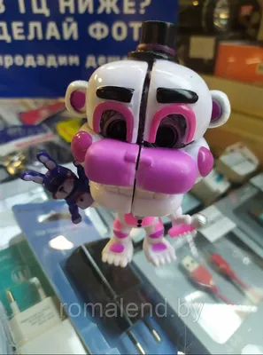 Игрушка Аниматроник Фантайм Фредди (Funtime Freddy) CHASE Funko Pop картинки