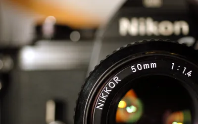 Объектив фотоаппарата Nikon Обои для рабочего стола 640x480 картинки