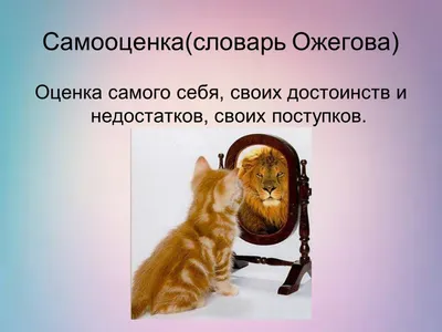 Что такое самооценка и зачем она нужна. | Жизнь как она есть | Дзен картинки