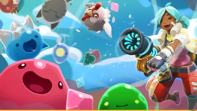 Slime Rancher :: Игры / картинки, гифки, прикольные комиксы, интересные  статьи по теме. картинки