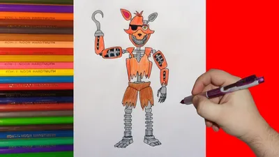 How to draw Creation, FNaF, Как нарисовать Создание, ФНаФ - YouTube картинки