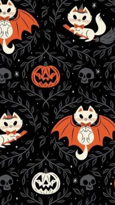 Pin by Dina Hamlett on Halloween Wallpapers | Halloween illustration,  Halloween wallpaper, Halloween art картинки