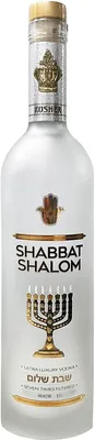 Водка Shabbat Shalom Ultra Luxury 0.7 л 40% (4820001231632) – низкие цены,  кредит, оплата частями в интернет-магазине ROZETKA | Купить в Украине:  Киеве, Харькове, Днепре, Одессе, Запорожье, Львове картинки