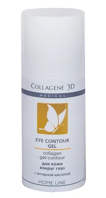 MEDICAL COLLAGENE 3D Гель-контур коллагеновый с янтарной кислотой для глаз  / Eye Contour Gel 15 мл купить в интернет-магазине косметики картинки