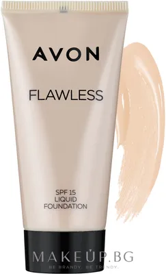 Avon Flawless Liquid Foundation SPF15 - Фон дьо тен | Makeup.bg картинки