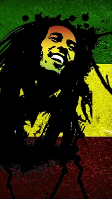 Картинка Bob Marley Rasta Reggae Culture для телефона и на рабочий стол  iPhone 6S картинки