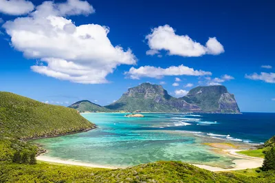 Обои для рабочего стола Австралия Lord Howe Island скалы Природа картинки