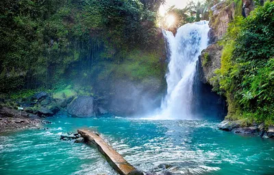 Обои вода, водопад, Бали, Tegenungan Waterfall, Тегенунган картинки на  рабочий стол, раздел природа - скачать картинки