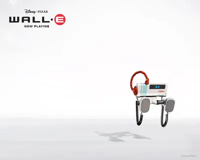 ВАЛЛИ (WALL-E). Обои на рабочий стол с персонажами мультфильма. Скачать или  распечатать картинку картинки