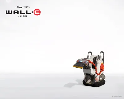 ВАЛЛИ (WALL-E). Обои на рабочий стол с персонажами мультфильма. Скачать или  распечатать картинку картинки