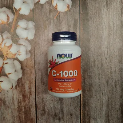 Now Foods Vitamin C-1000 with Bioflavanoids 100 veg caps витамин С с:  продажа, цена в Киеве. Витамины, аминокислоты и коферменты от \ картинки