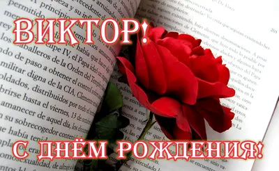 Открытка с днем рождения мужчине виктор (61 лучших фото) картинки