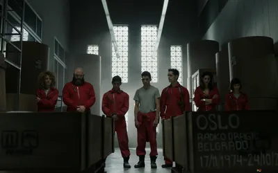 La Casa de Papel - Денежные сейфы 2K загрузка обоев картинки