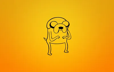 Обои Джейк, dog, Jake, время приключений, adventure time картинки на  рабочий стол, раздел минимализм - скачать картинки