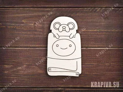 Заготовка под значок Финн и Джейк (Время приключений) zag-zn-finn-jake  купить в интернет-магазине krapivasu картинки